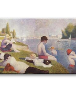 Obraz Georges Seurat - Kąpiel w Asnieres