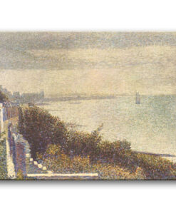 Obraz Georges Seurat - Grandcamp, wieczór