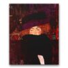 Obraz Gustav Klimt - Dama w kapeluszu i boa