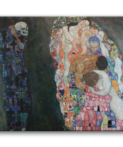 Obraz Gustav Klimt - Śmierć i życie