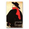 Obraz Henri de Toulouse-Lautrec - Ambassadeurs Aristide Bruant w swoim kabarecie II