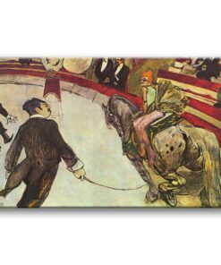 Obraz Henri de Toulouse-Lautrec - Cyrk Fernando (Woltyżerka)