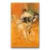 Obraz Henri de Toulouse-Lautrec - Kobieta zakładająca gorset