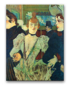 Obraz Henri de Toulouse-Lautrec - La Goulue wchodząca do Moulin Rouge