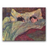 Obraz Henri de Toulouse-Lautrec -  W łóżku