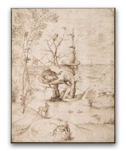 Obraz Hieronim Bosch - Człowiek-drzewo