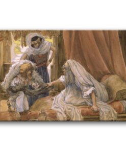 Obraz James Tissot - Jakub i Izaak