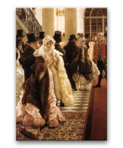 Obraz James Tissot - Modna kobieta