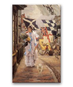 Obraz James Tissot - Święto w Brighton