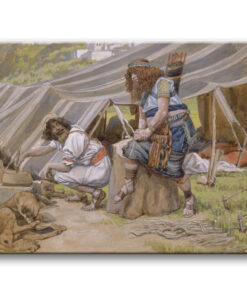 Obraz James Tissot - Sprzedanie pierworództwa