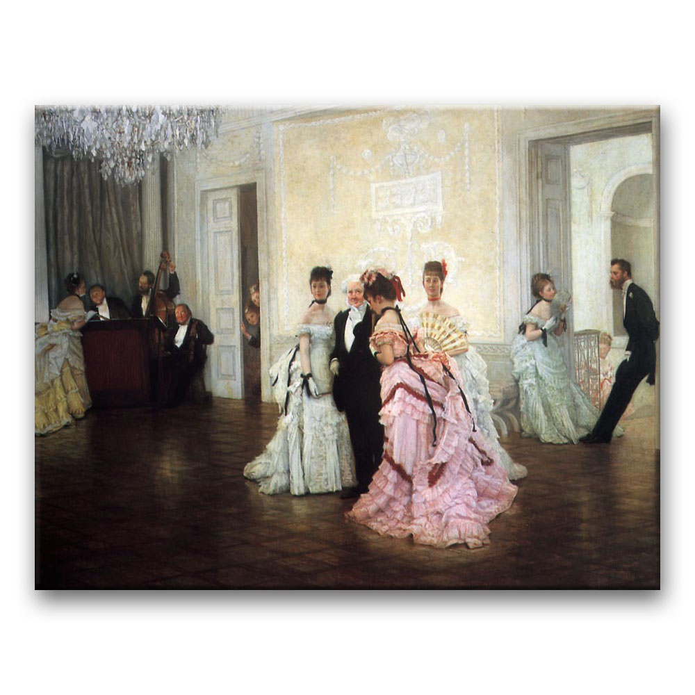 Obraz James Tissot - Zbyt wcześnie
