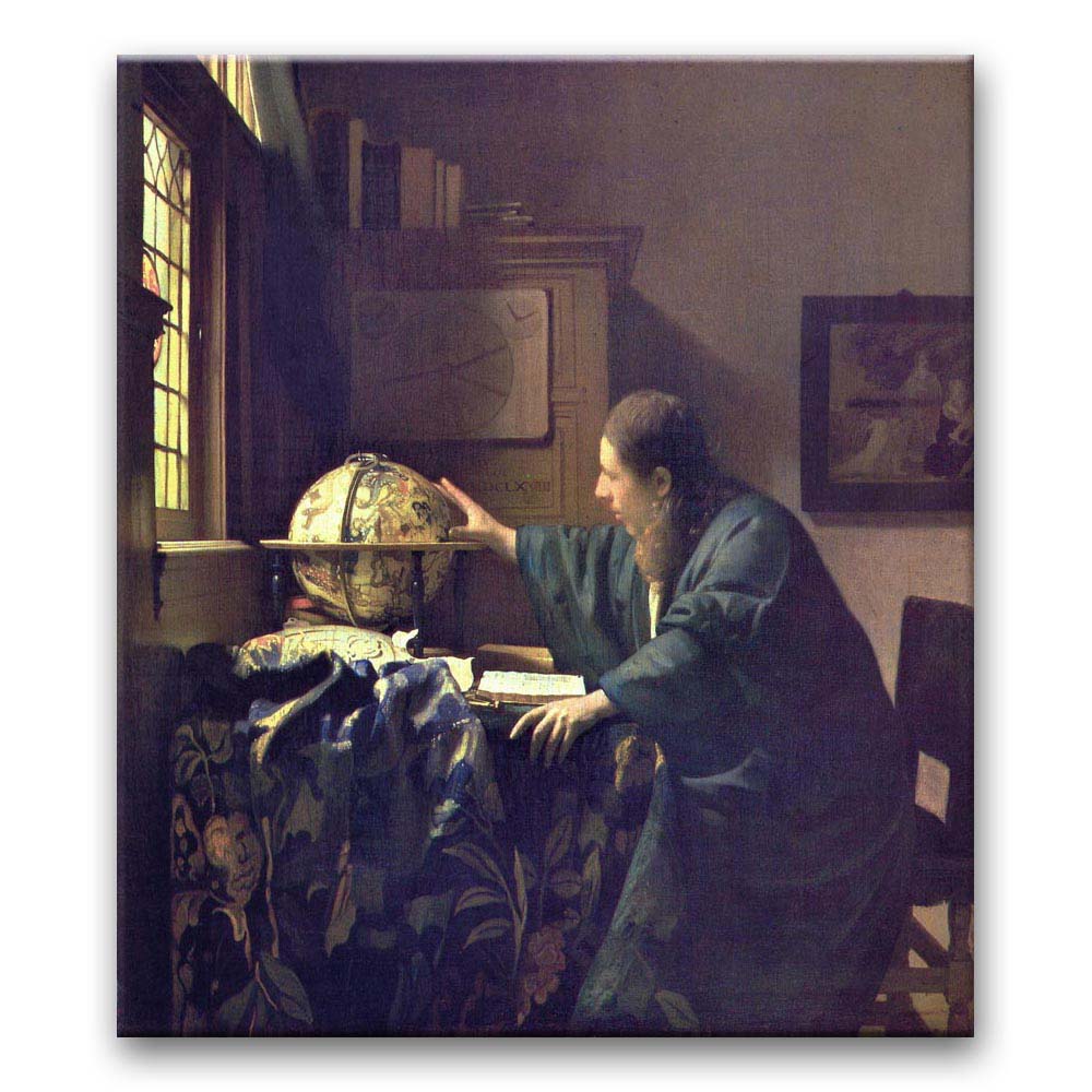 Obraz Jan Vermeer - Astronom