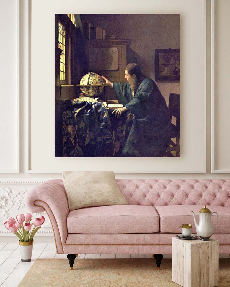 Obraz Jan Vermeer - Astronom - obrazek 2