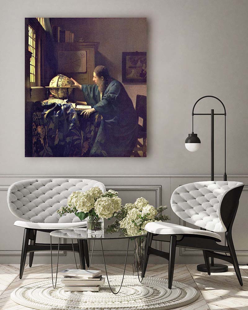 Obraz Jan Vermeer - Astronom - obrazek 3