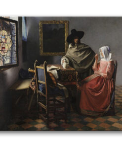 Obraz Jan Vermeer - Kielich wina