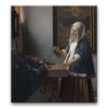 Obraz Jan Vermeer - Kobieta z wagą