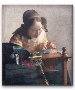 Obraz Jan Vermeer - Koronczarka