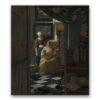 Obraz Jan Vermeer - List miłosny