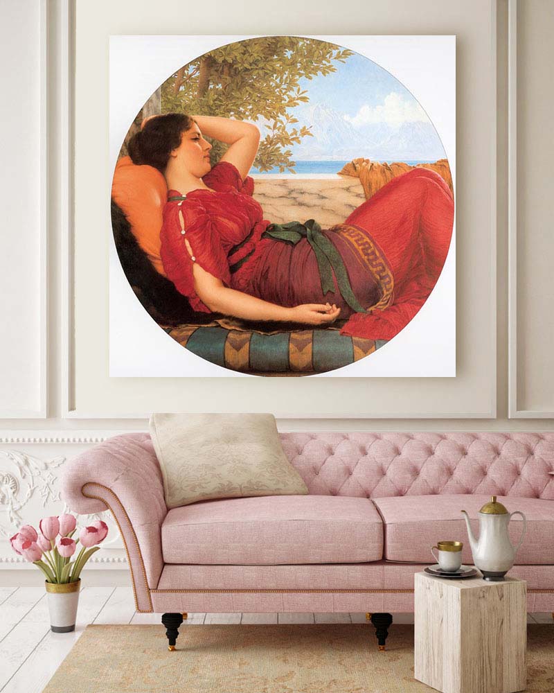 Obraz John William Godward - W krainie fantazji - obrazek 2