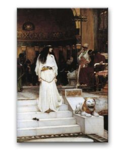 Obraz John William Waterhouse - Mariamne opuszczająca salę sądową Heroda