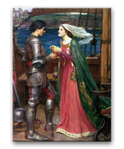 Obraz John William Waterhouse - Tristan i Izolda