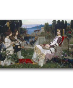 Obraz John William Waterhouse - Święta Cecylia