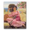 Obraz John William Godward - Flabellifera