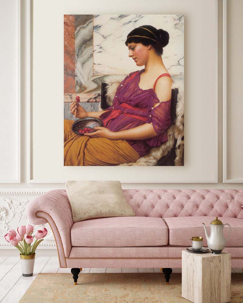 Obraz John William Godward - Ismenia - obrazek 2