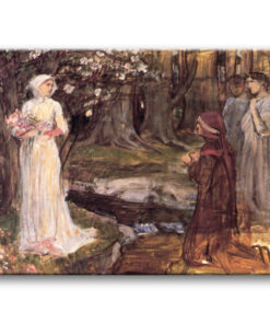 Obraz John William Waterhouse - Dante i Beatrycze