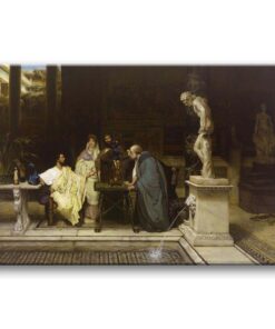 Obraz Lawrence Alma-Tadema - Miłośnik sztuki rzymskiej
