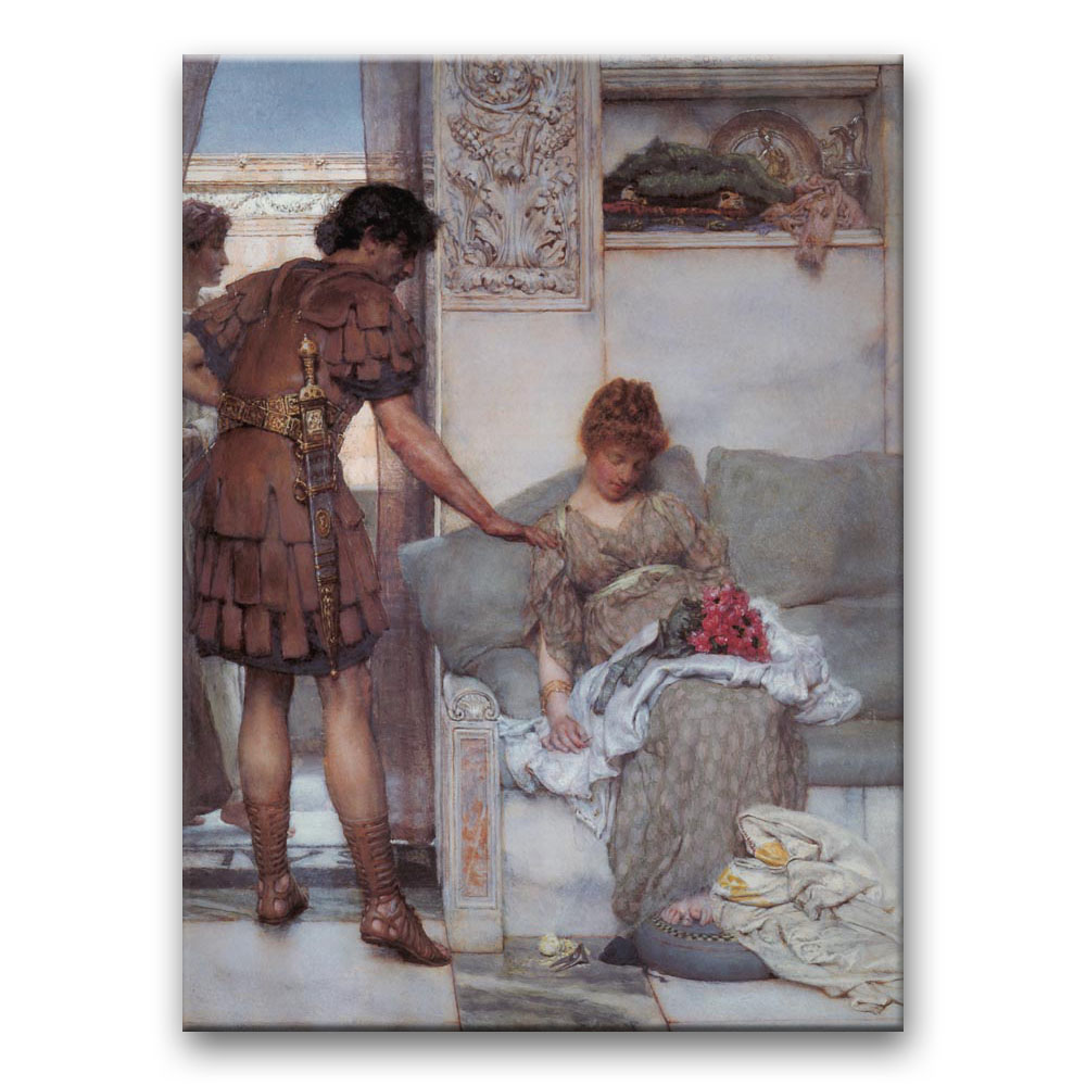 Obraz Lawrence Alma-Tadema - Nieme pozdrowienie