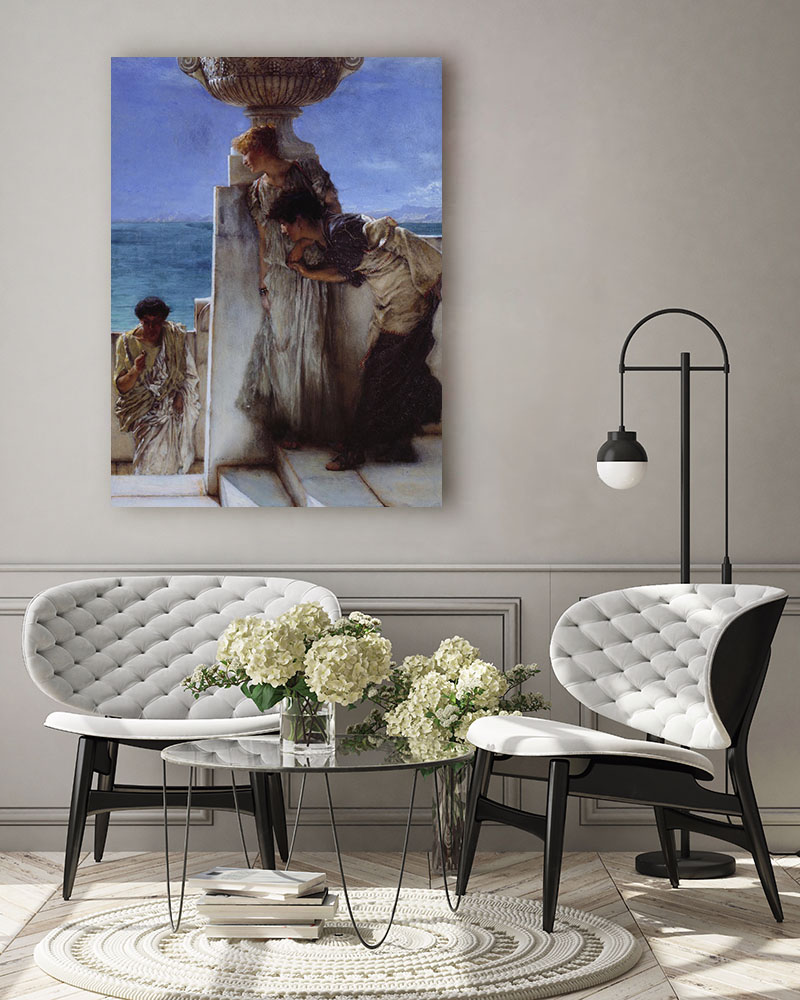 Obraz Lawrence Alma-Tadema - Oczywiste rozstrzygnięcie - obrazek 3