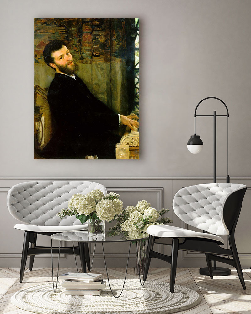 Obraz Lawrence Alma-Tadema - Portret George'a Henschel'a - obrazek 3