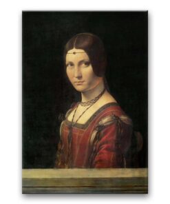 Obraz Leonardo da Vinci - La Belle Ferronière