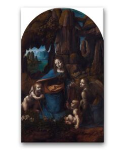 Obraz Leonardo da Vinci - Madonna w grocie II