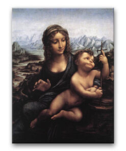 Obraz Leonardo da Vinci - Madonna z kądzielą
