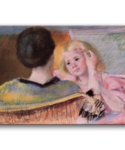 Obraz Mary Cassatt - Czesanie Sary