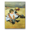 Obraz Mary Cassatt - Dziecięce zabawy na plaży