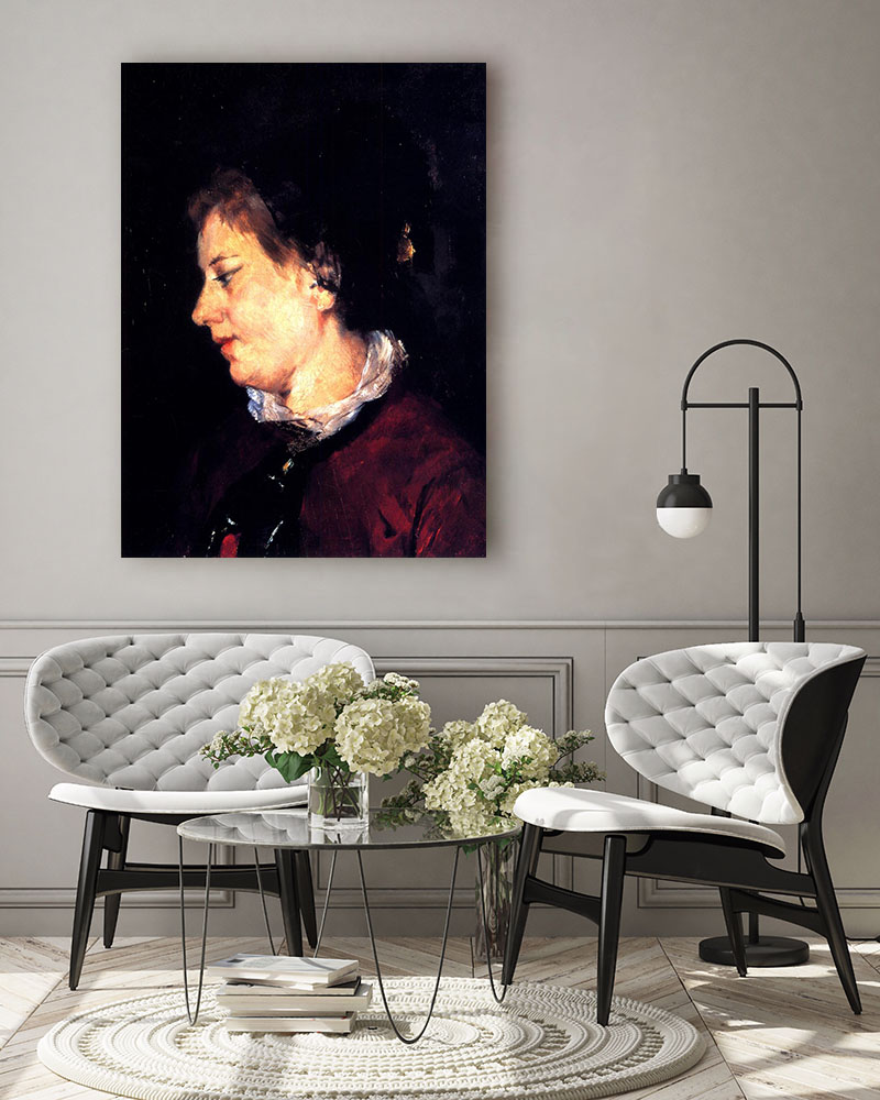 Obraz Mary Cassatt - Portret Pani Sisley - obrazek 3