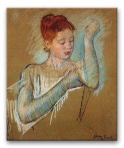 Obraz Mary Cassatt - Długie rękawiczki