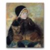 Obraz Mary Cassatt - Elsie Cassatt trzymająca psa