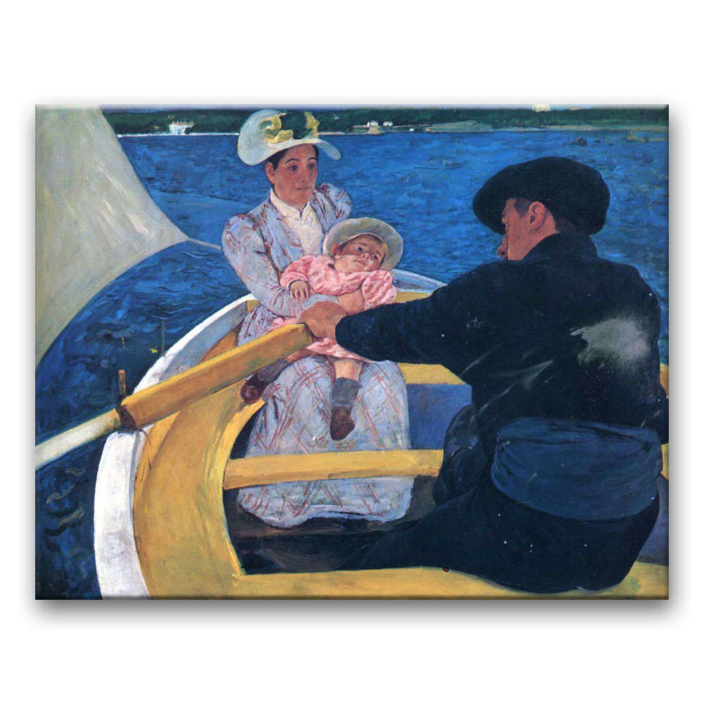 Obraz Mary Cassatt - Przejażdżka łódką