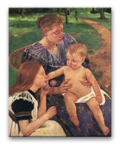 Obraz Mary Cassatt - Rodzina