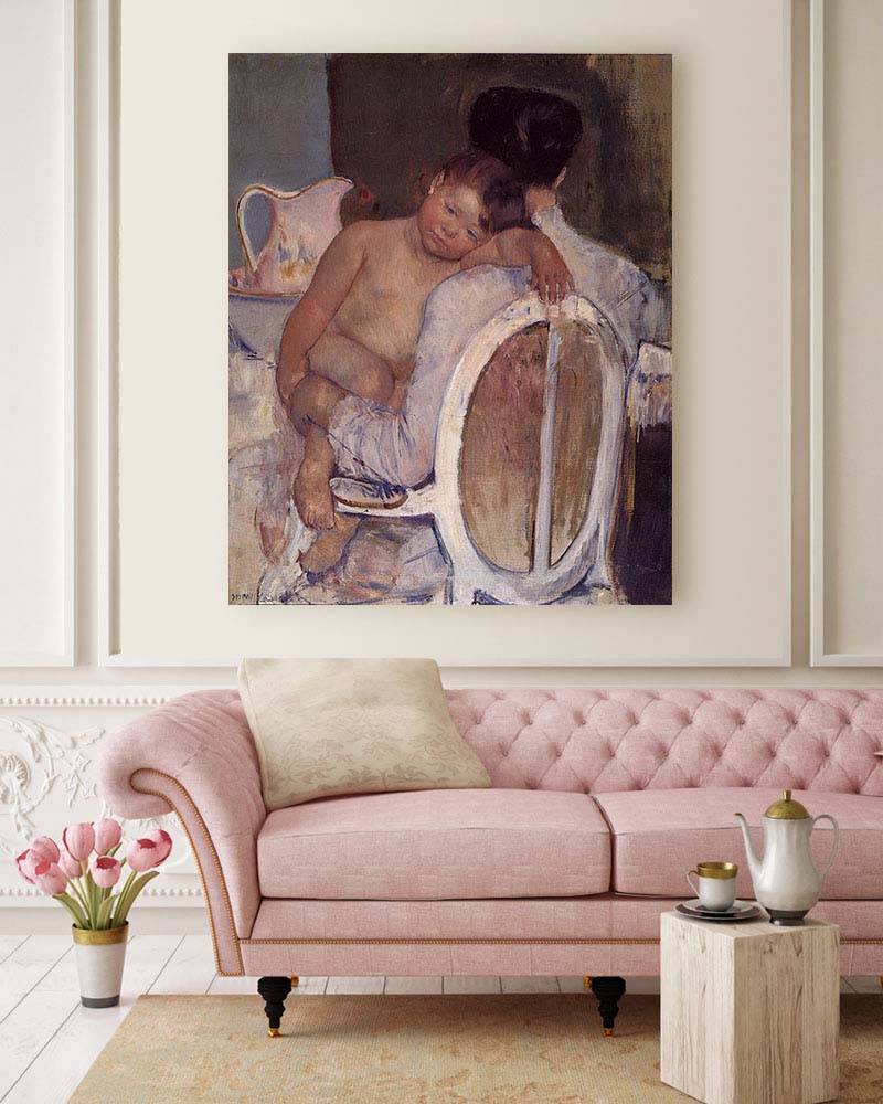 Obraz Mary Cassatt - W objęciach matki - obrazek 2