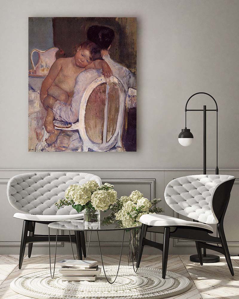 Obraz Mary Cassatt - W objęciach matki - obrazek 3