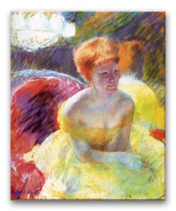 Obraz Mary Cassatt - W teatrze