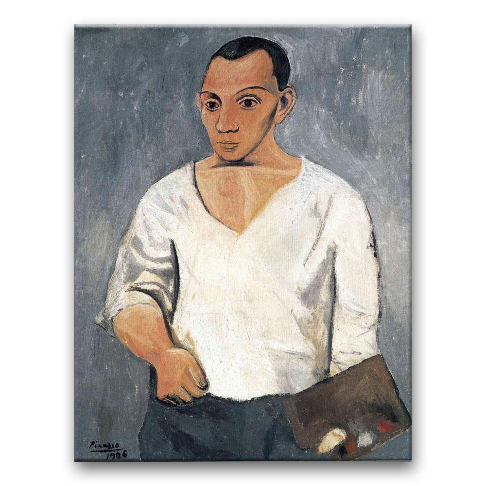 Obraz Pablo Picasso - Autoportret (1906r.)