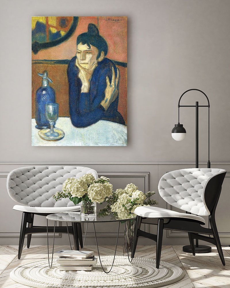 Obraz Pablo Picasso - Miłośnik absyntu - obrazek 3