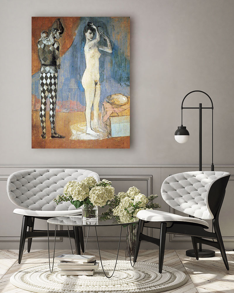 Obraz Pablo Picasso - Rodzina Arlekina - obrazek 3