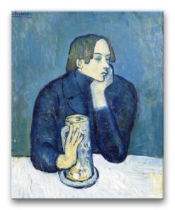 Obraz Pablo Picasso - Portret Jaimego Sabartesa